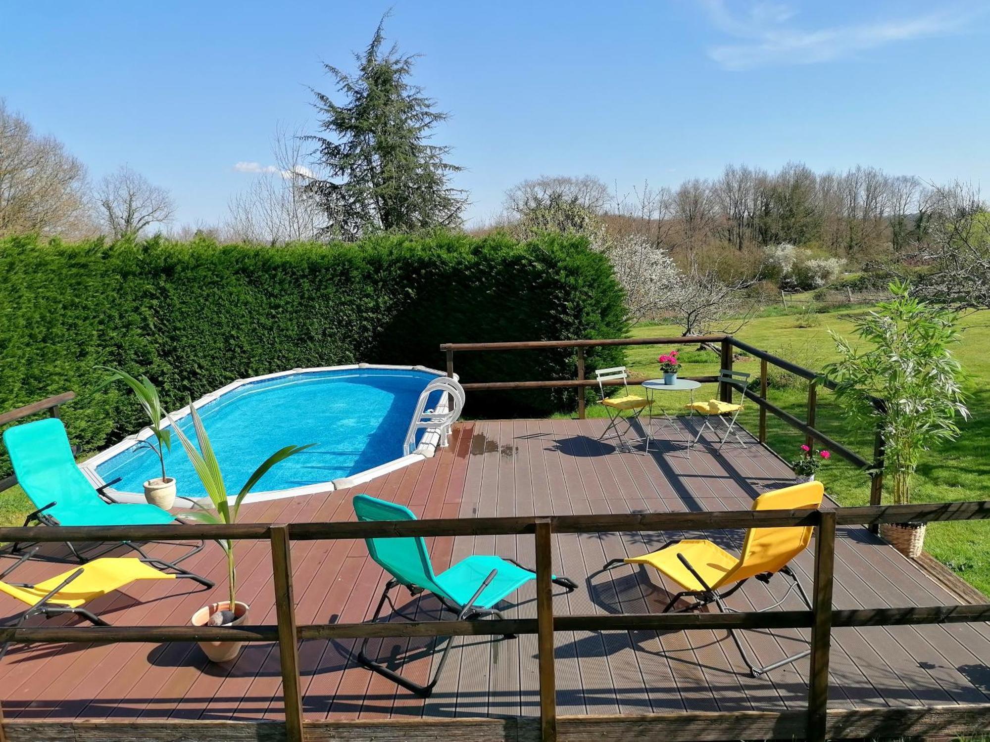 Le Verger Du Paradis Beaulieu-sur-Sonnette Exterior photo